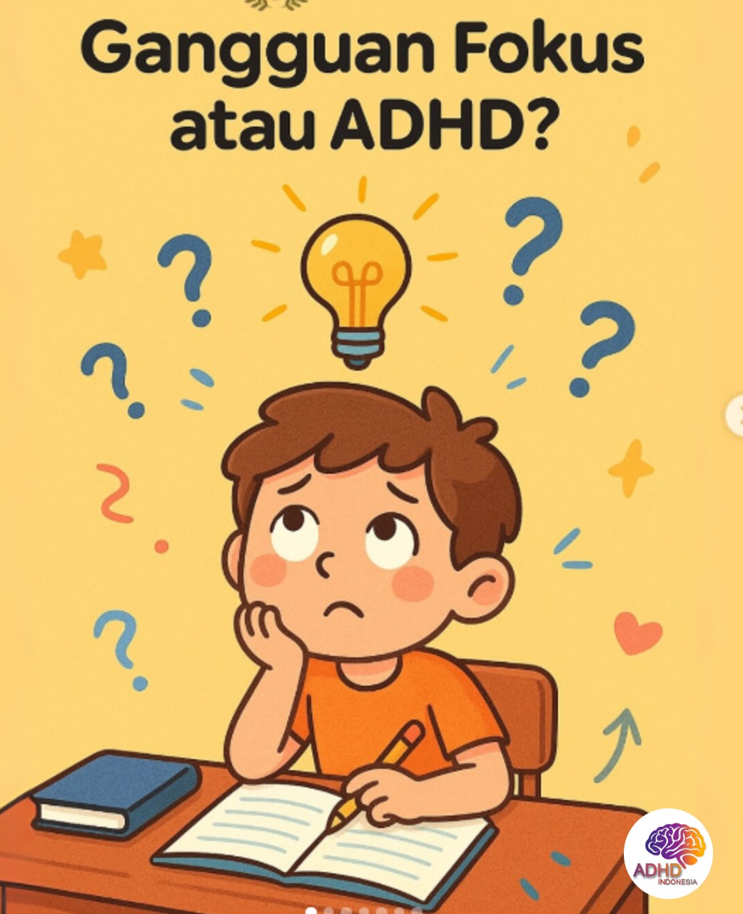 ADHD dan Kesulitan Fokus Anak: Edukasi untuk Keluarga di Kabupaten Bekasi
