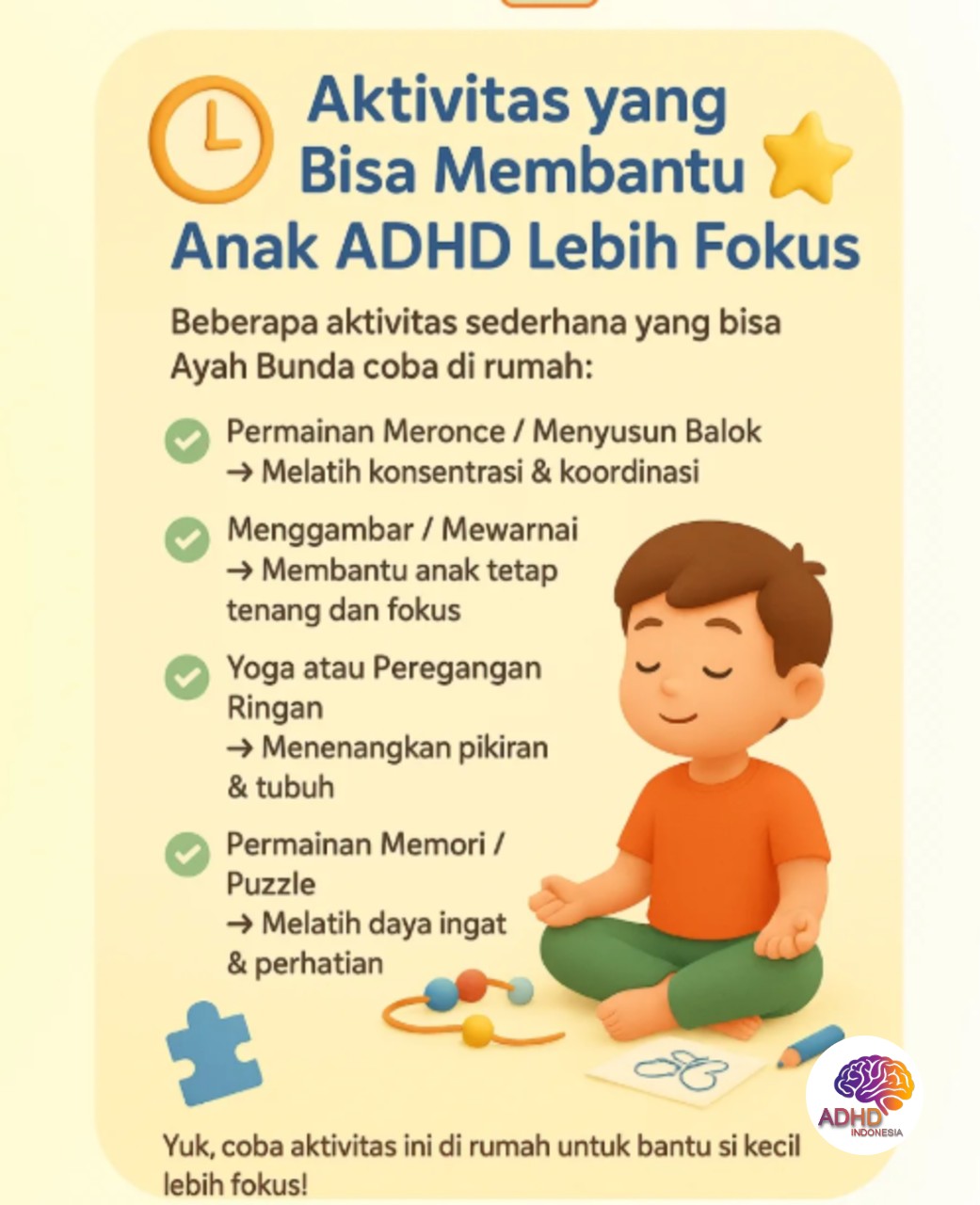 Pendekatan Edukatif yang Tepat untuk Anak ADHD di Kabupaten Bekasi